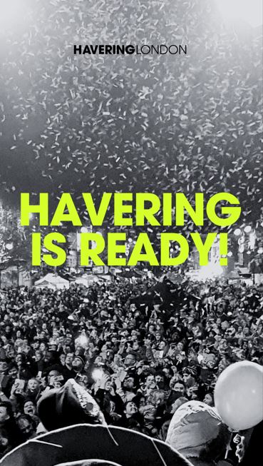 HAVERING IS READY! We have submitted our bid to be London Borough of Culture <a href="/LDN_Culture/">Mayor of London's Culture team</a> .  
Thank you to the 1000s of organisations, artists and residents who shaped the bid. This is just the start! haveringlondon.com
#Havering2025 #LondonBoroughofCulture #mylocalculture