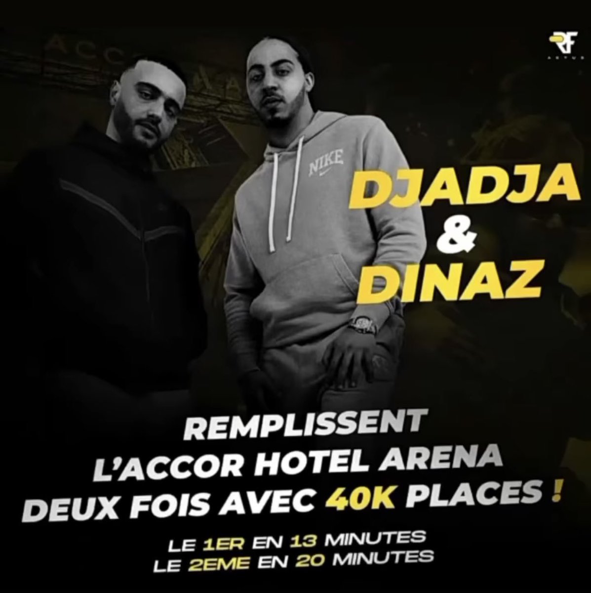 djadjadinaz77's tweet photo. 📣Le Bercy approche
10 & 11 décembre 2023
Qui sera là? #DDTour https://t.co/zlTZSuDnd1