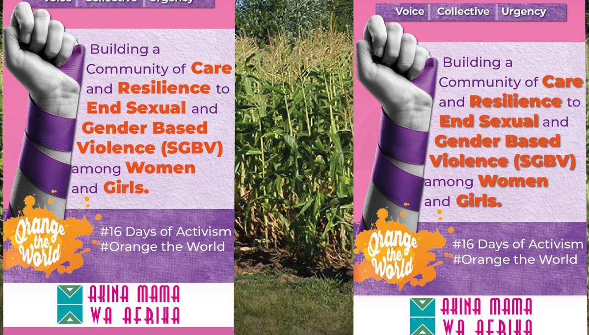 ImarishaDadaa's tweet image. With few days remaining to end #16Days of Activism against GBV among women and girls, with support from @amwaafrika, we shall be extending care and facilitate healing of SGBV survivors and build community of care and resilience to #EndSGBV
#16DaysOfActivism  
#DadaVoices