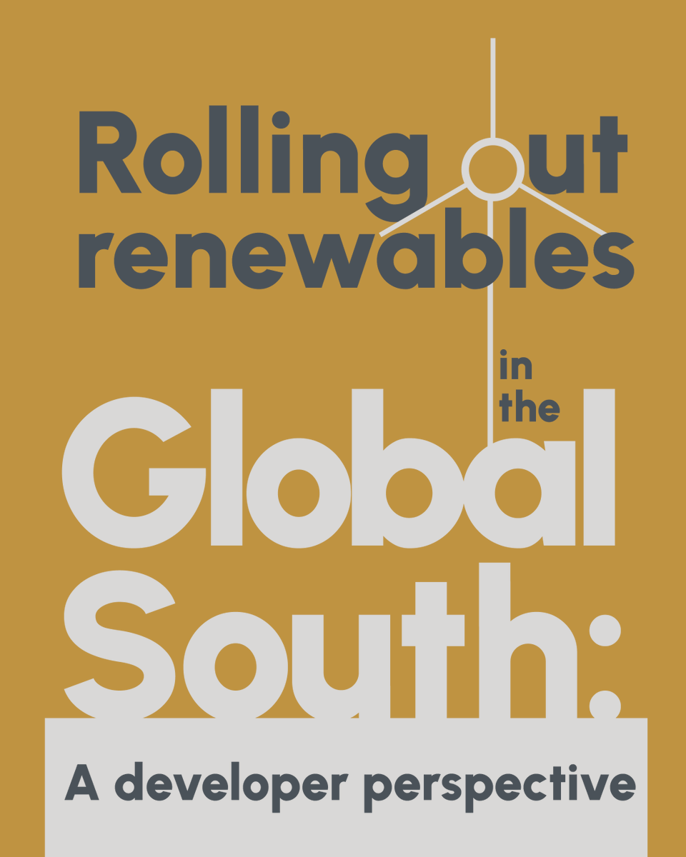 TheSmithSchool's tweet photo. New report #RollingOutRenewables in the #GlobalSouth launched today at #COP28. It states that challenges faced by #renewableenergy developers are holding back a once-in-a-generation opportunity for inclusive &amp; #sustainabledevelopment. Watch: https://t.co/02VryjmXv3 #OxfordatCOP28 https://t.co/ik9dObjzZH