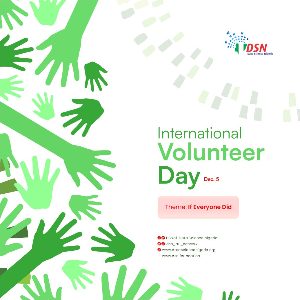 Celebrating #InternationalVolunteersDay with gratitude for the selfless efforts of our volunteers across over 100 locations.

Their dedication to championing our city and campus community, spreading the gospel of Artificial Knowledge, and advancing the vision of democratizing AI