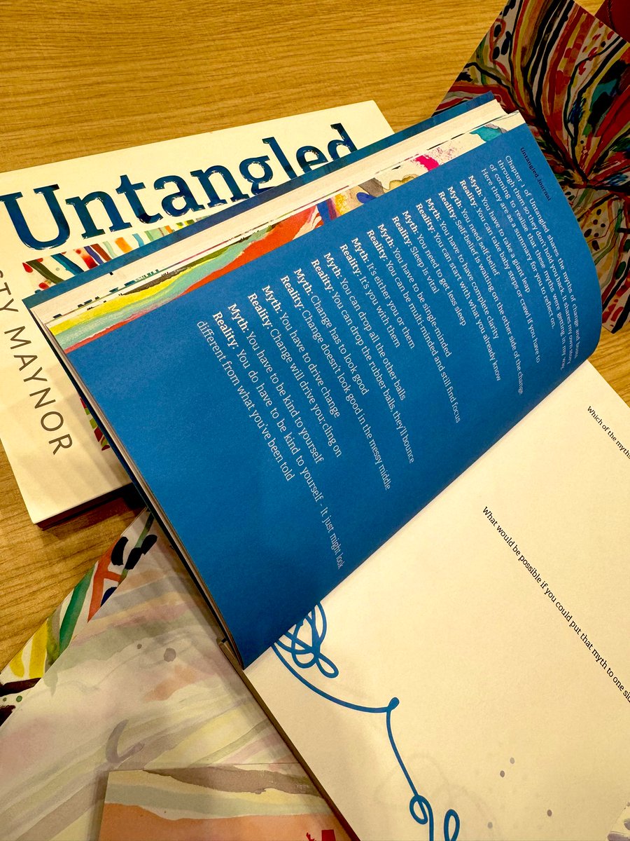 ScottishWDF's tweet image. How do you feel about change? 

Can you embrace it?

Do you work with Myths or Reality? 

“The self-belief comes from the change. The change does not come from the self-belief.”

You can change your views on change🥰 

#Untangled