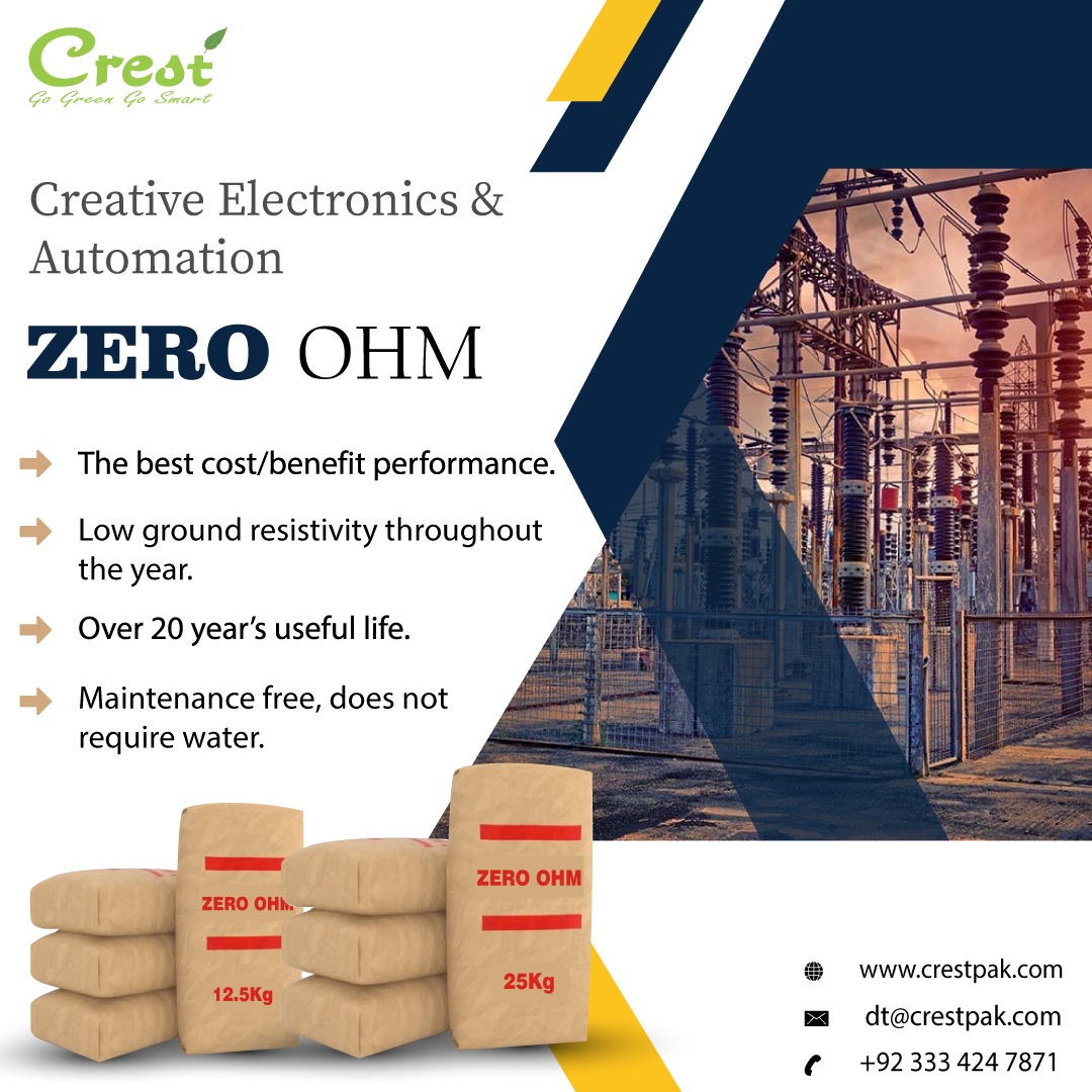 pak_crest's tweet image. ZERO OHM

Visit our website for more information:crestpak.com/zero-ohm/

Contact Us: + 92 333 4247871
Email:info@crestpak.com

#ZeroOHM
#crestled
#crestpak
#visionsystemuae
#FlashLEseActiveLR
#PreFabricatedEarthingElectrodes
#PermanentGroundingAndEarthingSolutions