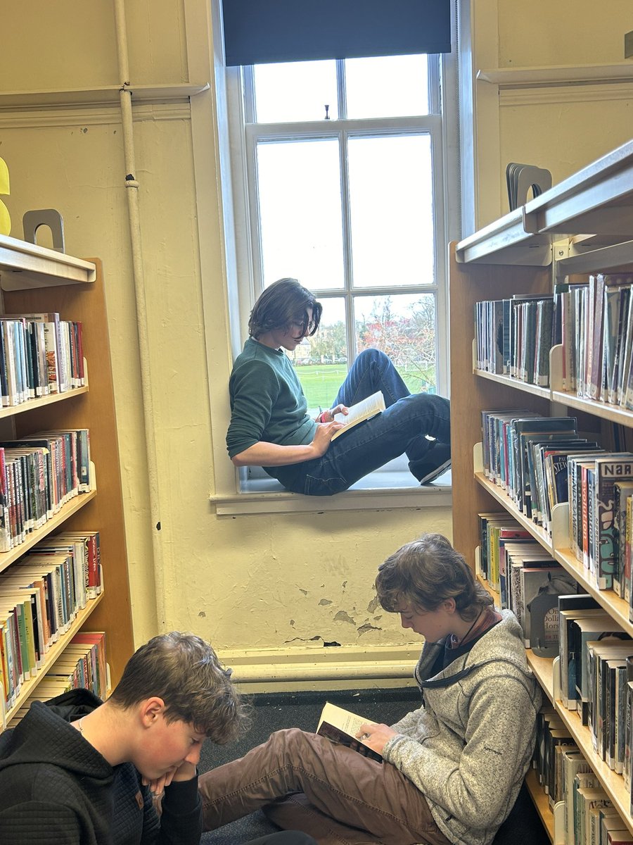 <a href="/BoothamLibrary/">John Bright Library</a> 
boys reading in the Library! #boothamschoollibrary
#readingforpleasure