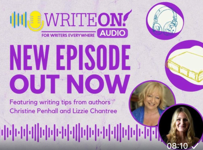 Write On! Audio Writers' Tips are live Another fabulous conversation, this time between #RomanceNovels authors @ChrisPenhall + @Lizzie_Chantree discussing writing buddies!
podcasters.spotify.com/pod/show/pento…
@RNAtweets @womenwritersnet 
#TuesdayFeeling #tuesdaymotivations  #WritingCommunity
