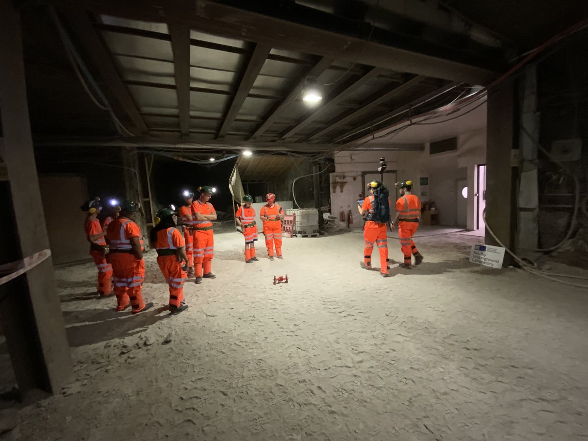 During Hackathon a team from <a href="/UniofOxford/">University of Oxford</a>, <a href="/UniOfYork/">University of York</a> visited <a href="/BoulbyLab/">Boulby Underground Laboratory</a> - the deepest scientific unit in the UK. We gathered data for future work and had a lot of fun working in unique conditions of Potash mine 🔩⛏️⚙️
