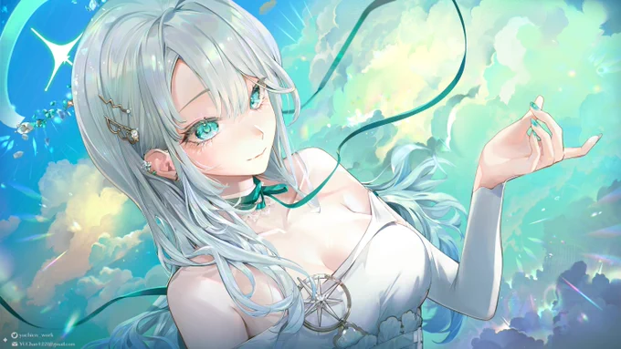 【】   今晚八點準備結緣 ⋆ ⊹⁺₊  #kumosukiArt