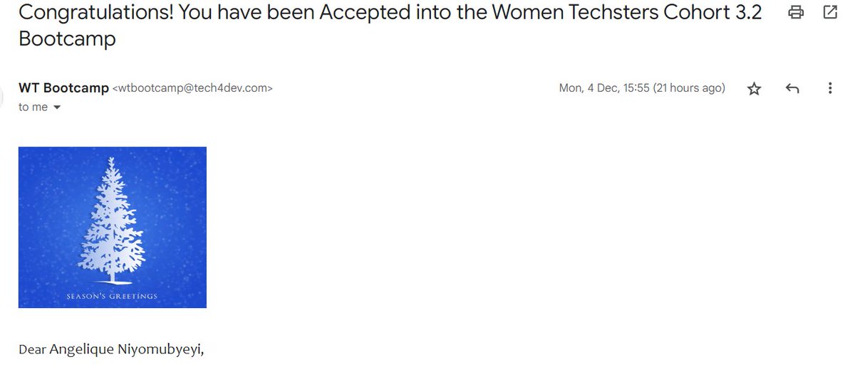 AngeliqueNiyom2's tweet photo. #WomenTechsters #WTBootcampCohort2023 https://t.co/qNCjWCujPj