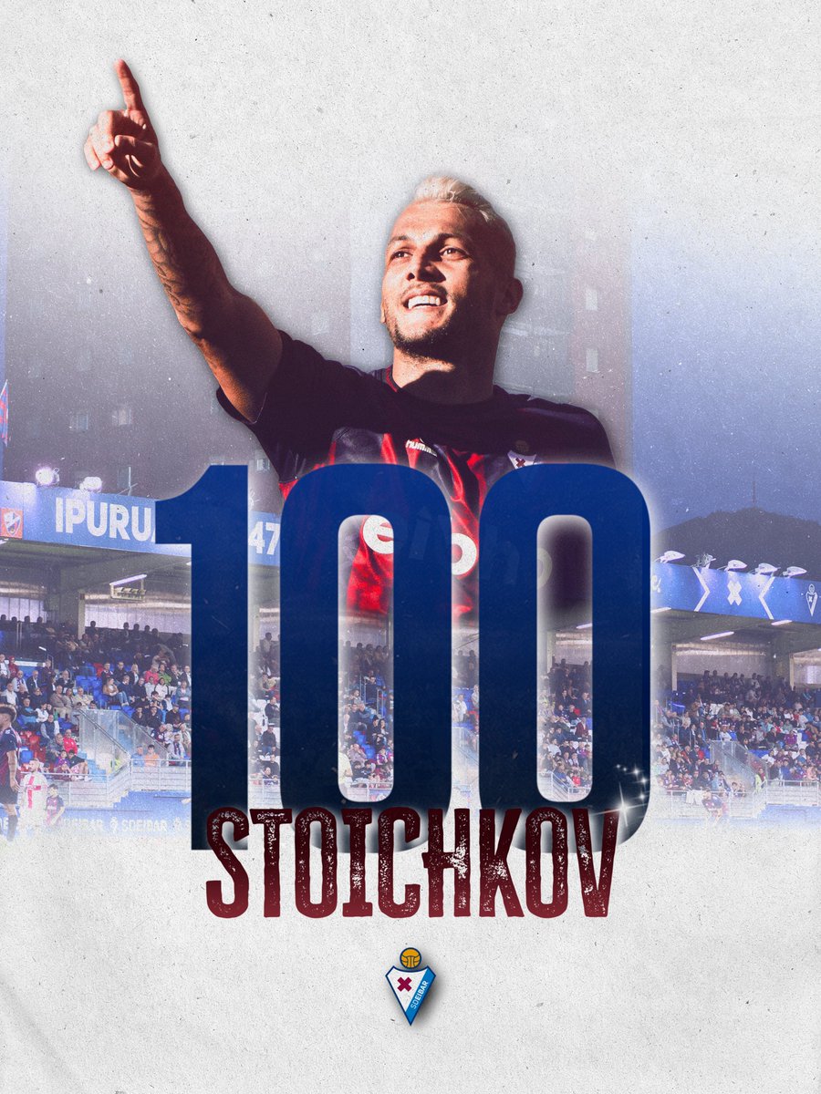 📊 100 partidos de 𝐒𝐭𝐨𝐢𝐜𝐡𝐤𝐨𝐯

⚽️ 40 goles
🅰️ 9 asistencias

#BetiArmaginak⚔️