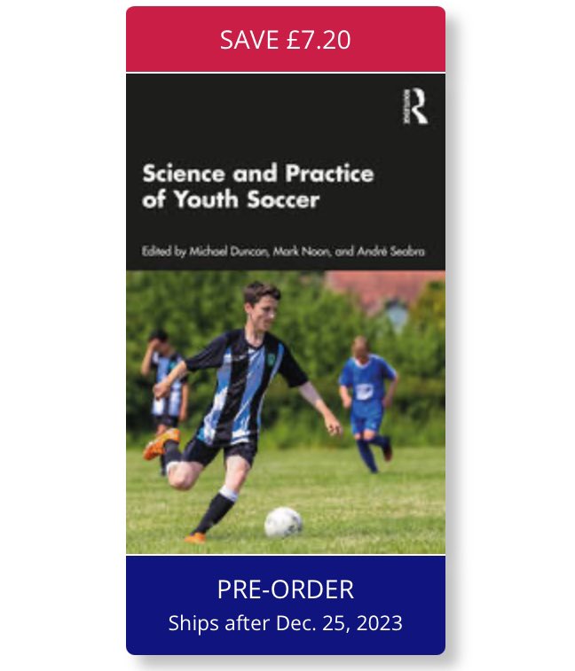 Pete_Vallance's tweet image. Excited to see this out on pre-order. Releasing on Boxing Day 🎄! A pleasure co-authoring chapter 3 with the legendary @sturge_p 🙌! Order your copy @routledgebooks @tandfsport #Routledge #Publication #Planning #PracticeDesign #GrassrootsSoccer #CoachDevelopment