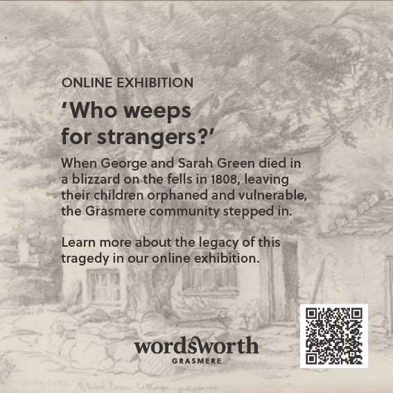 We'd love for you to take a look at our online exhibitions – there's a few to choose from. They can be found on our website: wordsworth.org.uk/online-exhibit…