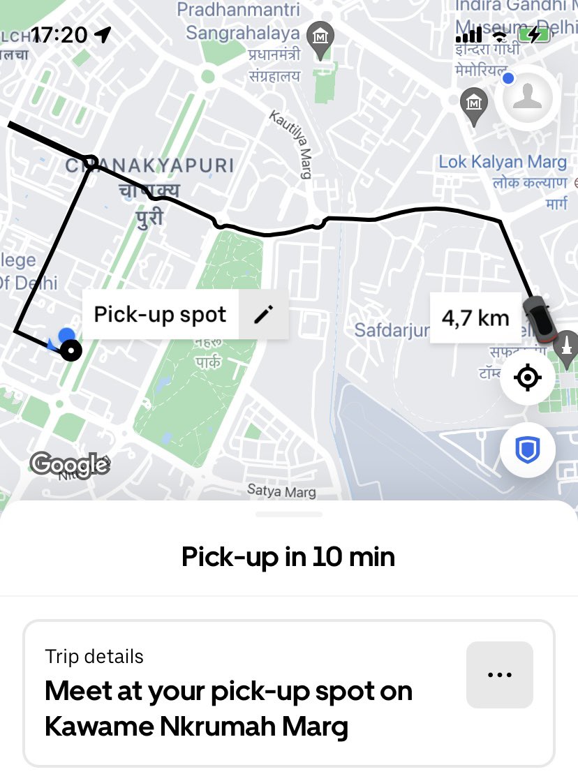 jababaga's tweet photo. @Uber_India go home, you’re drunk!

Making complicated routes from straight and easy ones, making many drivers either get lost or cancel. Wasting lot of time. Fix your navigation system! https://t.co/XkeMxn0XNl