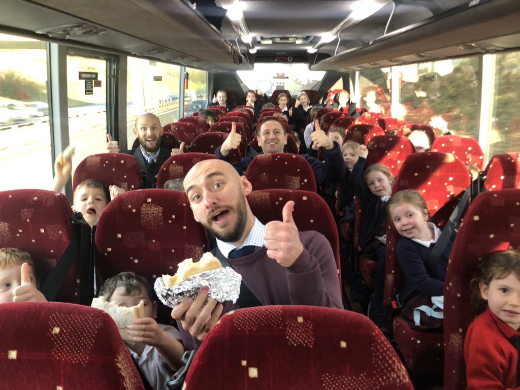 SedPrepMusic's tweet photo. Jam sandwiches ahoy! We’re off to the panto @grand_theatre!
Oh no we’re not…
Oh yes we are!
#SuchFun #FirstTimeOnACoach #LotsOfCrumbs https://t.co/YbKPgmL7AC