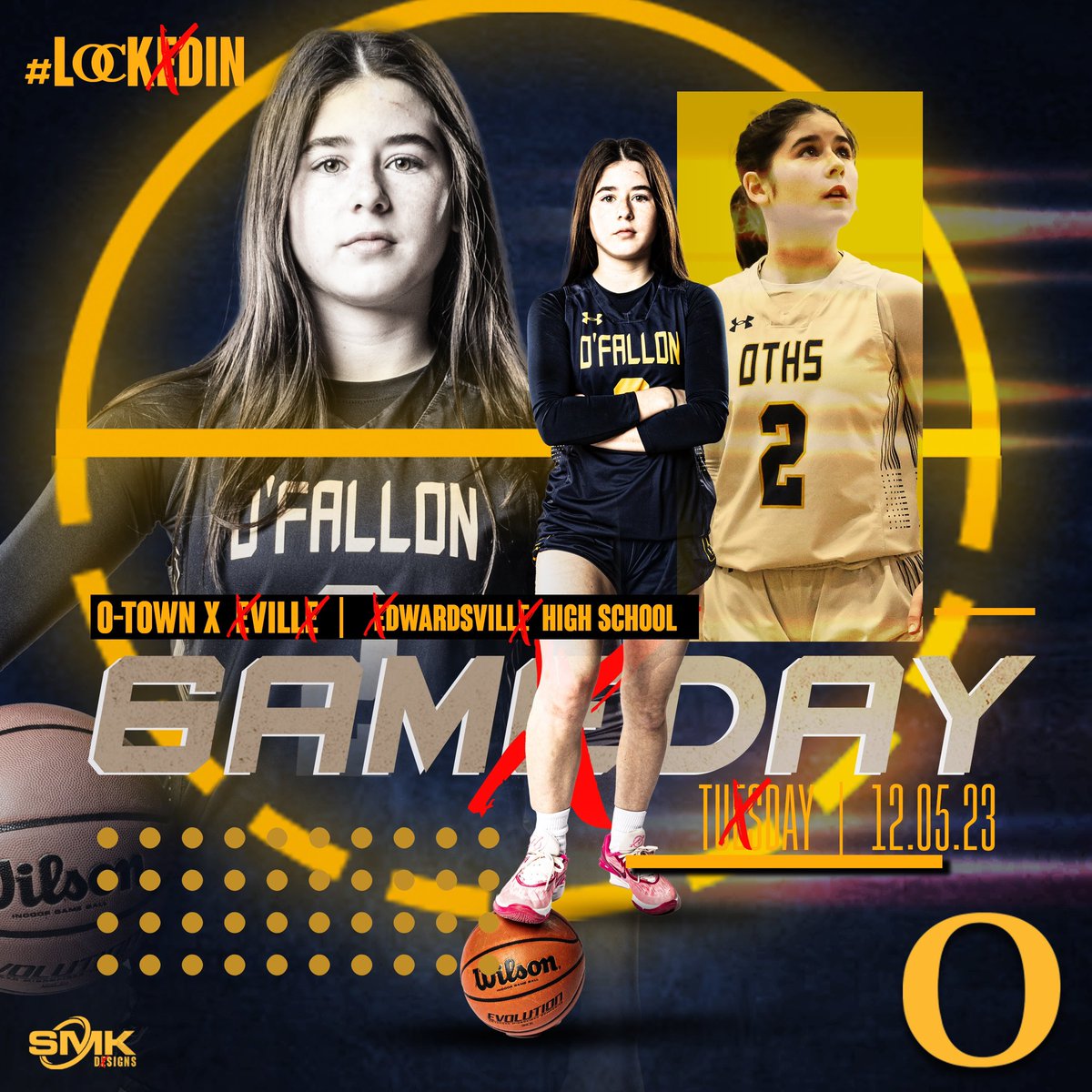 🚨GAM❌ DAY🚨

O-Town VS ❌Ville

Frosh/Soph 6pm
JV 6pm
V 7:30pm

 # Lock❌dIn🔐