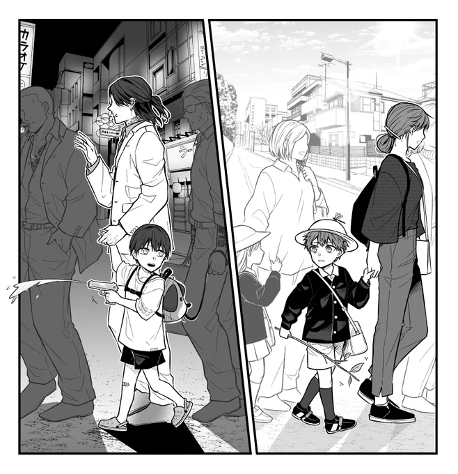 おまけ ちっちゃい頃
🔫アングラ系男子と初恋、4話目は来週アップします! 
