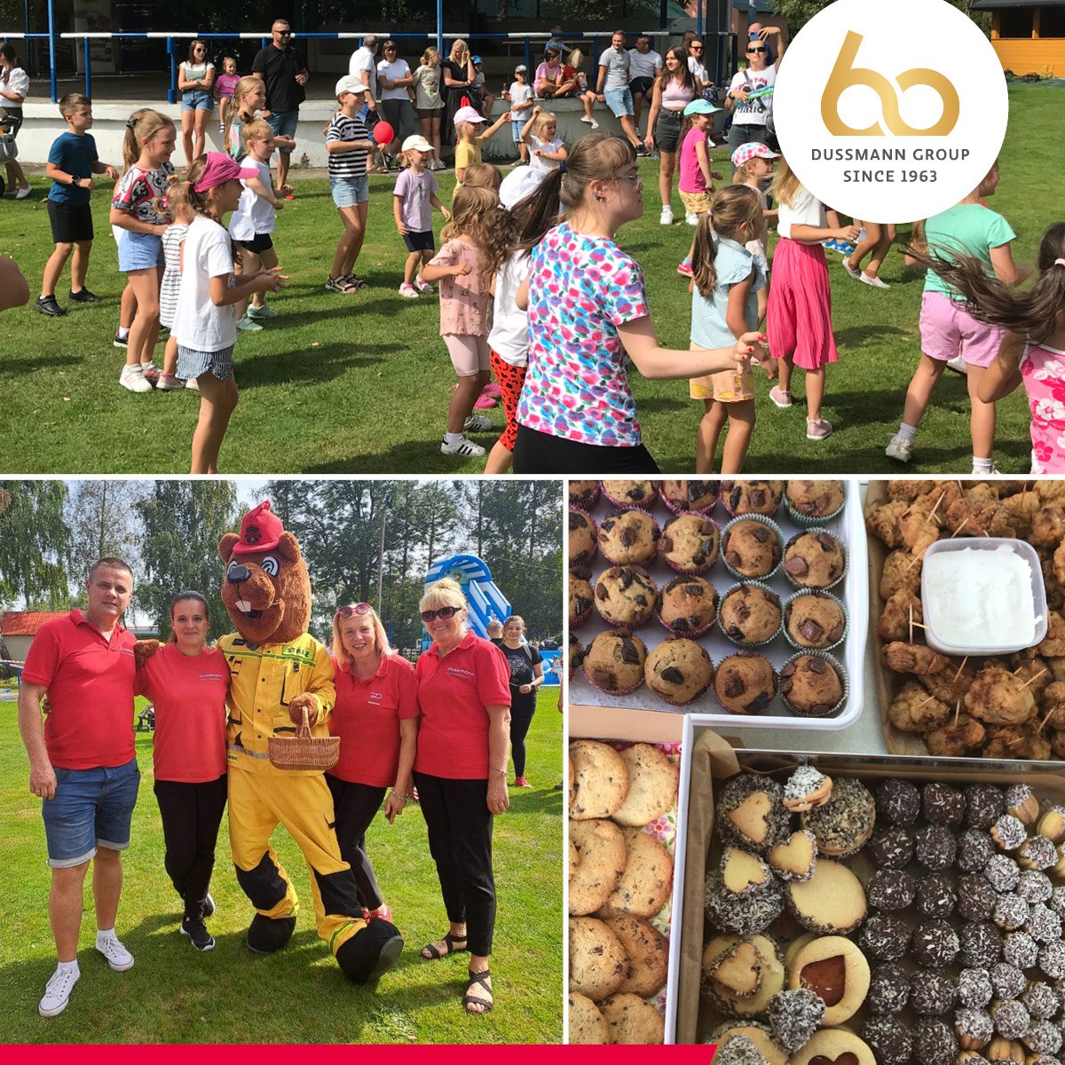 dussmann_group's tweet photo. 🌟 Celebrating International Volunteer Day with a heartwarming event by Dussmann Poland in Dębica. A memorable picnic full of games and joy for the children of Hanka home. Our team’s efforts brought smiles to many faces. Gratitude to all volunteers! #60yearsofpassion https://t.co/SllASUaSul
