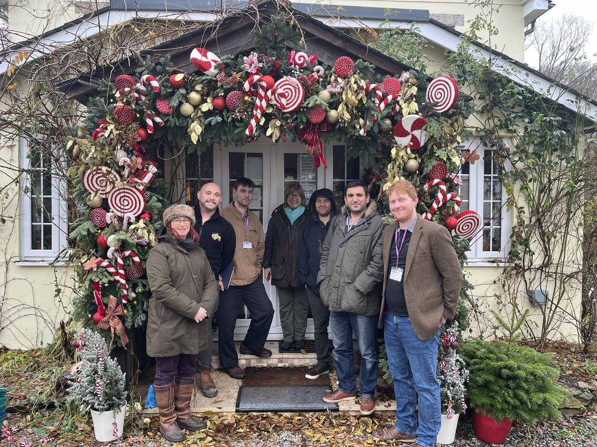 Feeling very festive with our newly emerging SMART Ag project team here @PlymUni and friends @GrownThatWay. More exciting news to come! @duchyRBS @PlymEarth