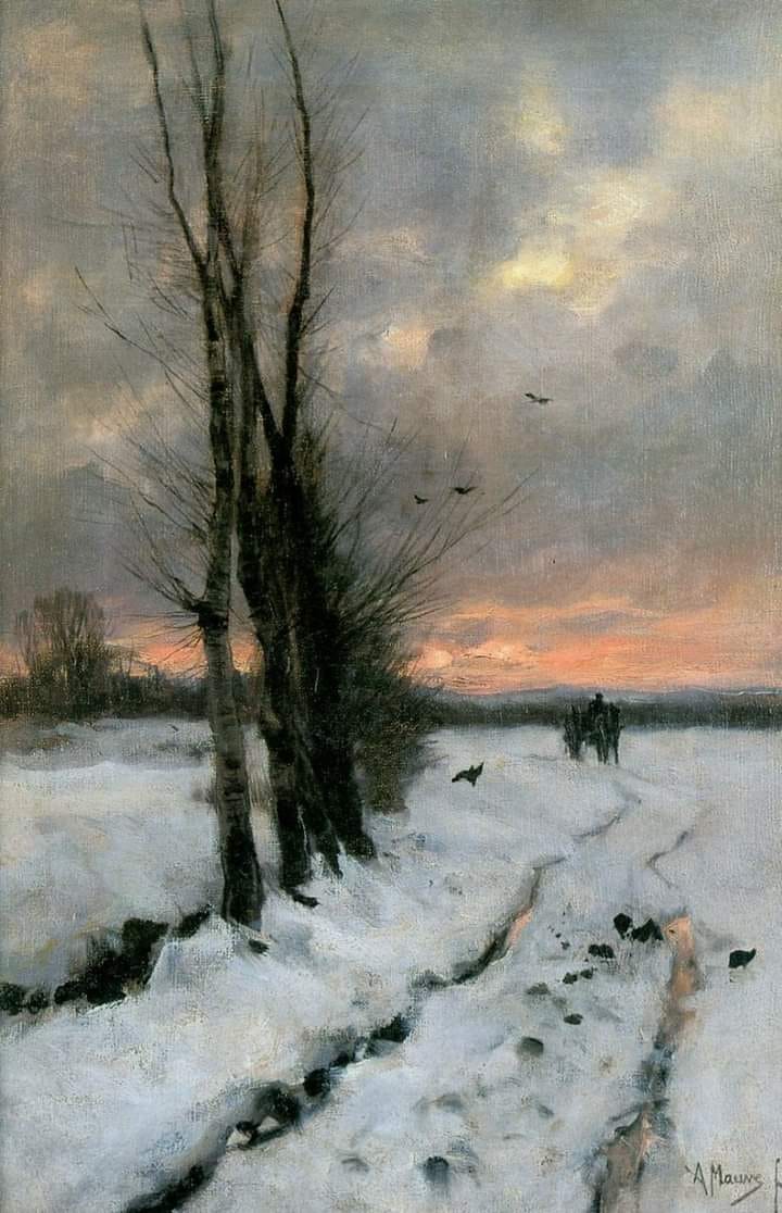 “Do not be afraid to walk the path that you must go just because you cannot see the end. The path becomes clearer as you continue to go on.”

Anton Mauve