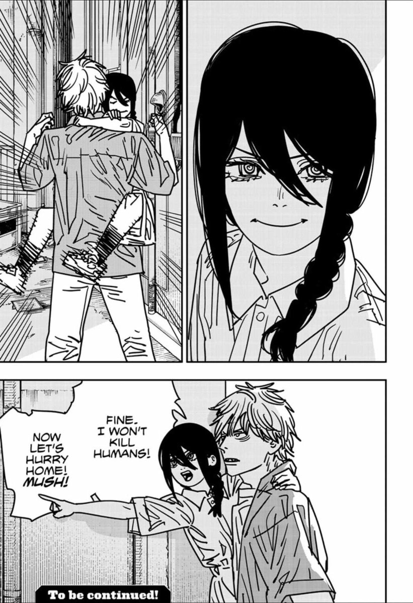 Chainsaw Man Spoilers  I finally caught up and all I can say it… this was very sweet