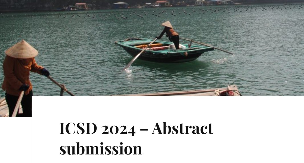 ICSD_Conference's tweet photo. The abstract submission portal is open! 
Make sure to send your submission until 15th of January 2024. 
We look forward to learning about your interesting research on social dilemmas!
#ICSDCPH

https://t.co/vhNiCSdE8U https://t.co/zw5gMwmzXX