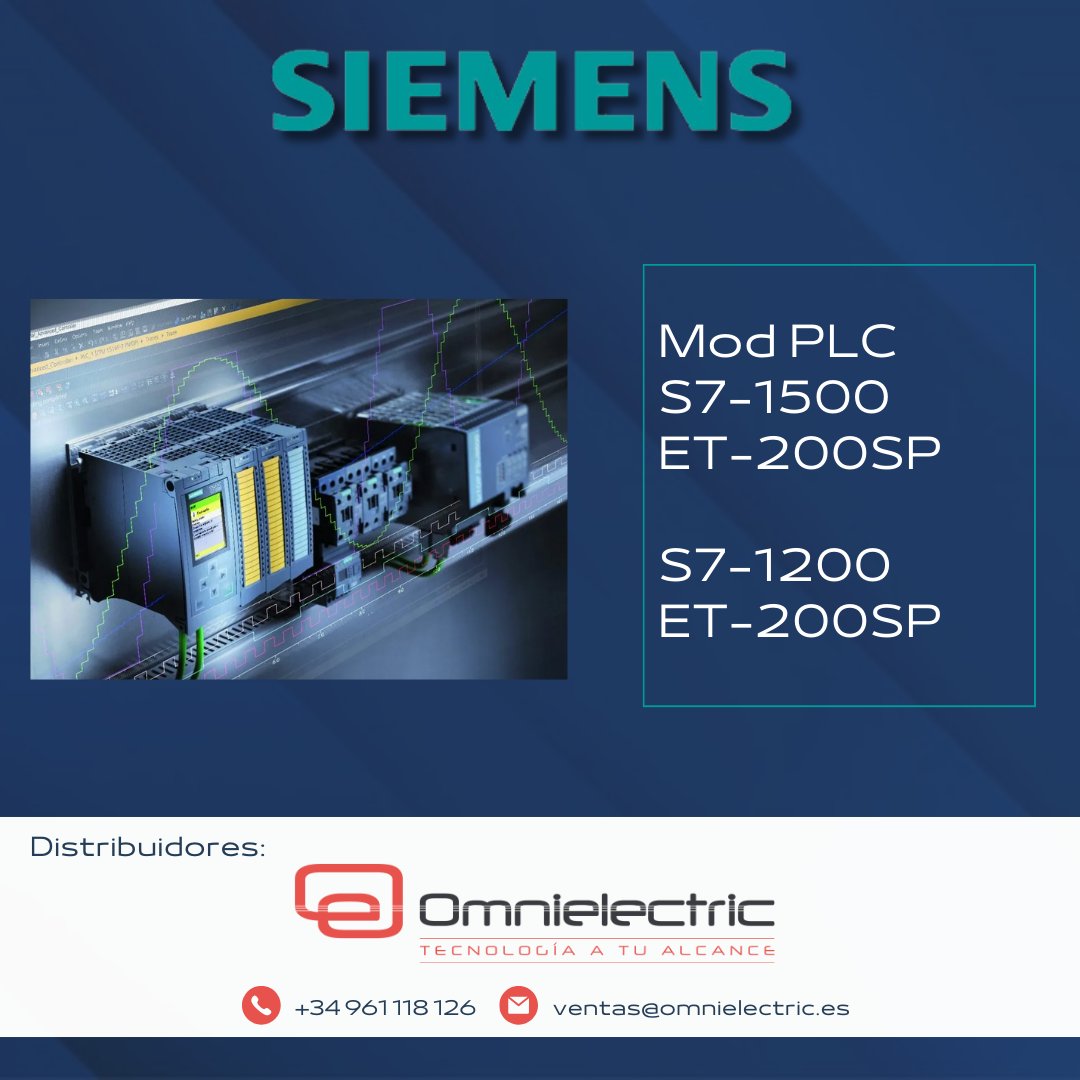 🌟 ¡En Omnielectric, nos emociona iniciar diciembre con las marcas destacadas del mes!

✔ @EXORInternational
✔@ABB
✔<a href="/Siemens/">Siemens</a>

Visita nuestro perfil para conocer más sobre las marcas que lideran este diciembre omnielectric.es

#industria40 #automatizacionindustrial