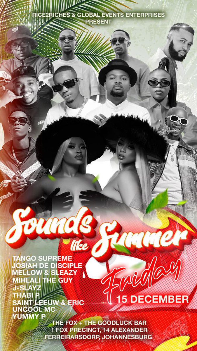 ItsAthee_'s tweet photo. Looks like the line up just got an upgrade and you need a ticket 🫵🏾

Get one here and let’s rock! 
🔗: https://t.co/d02srb3lgw     

#SoundsLikeSummer
#Rice2RichEnt #GlobalEventsEnt https://t.co/k2gi2nPI5D