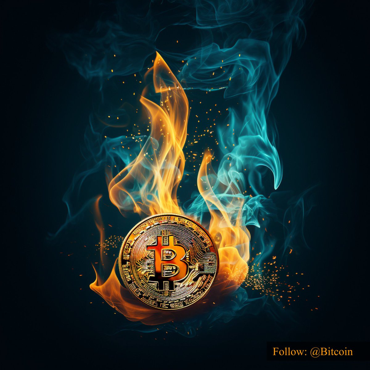 Bitcoin ignites a transformative fire, blazing a trail toward a new future.