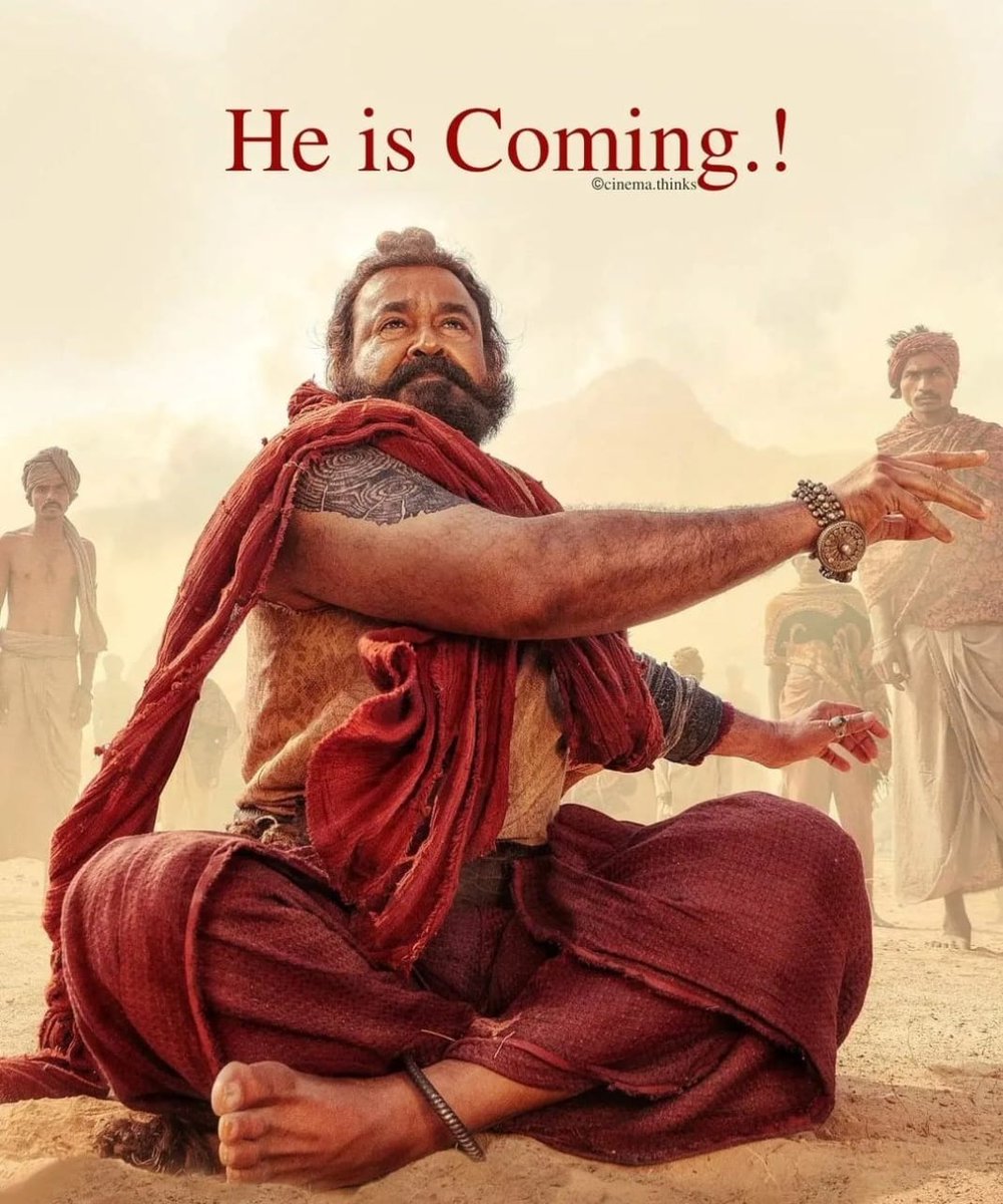 Southwoodoffl's tweet photo. #MalaikottaiVaaliban Teaser Will Reach You In Less Than 24 Hours !!

A LJP CINEMA 💯

#Mohanlal https://t.co/qSrAudyqXF