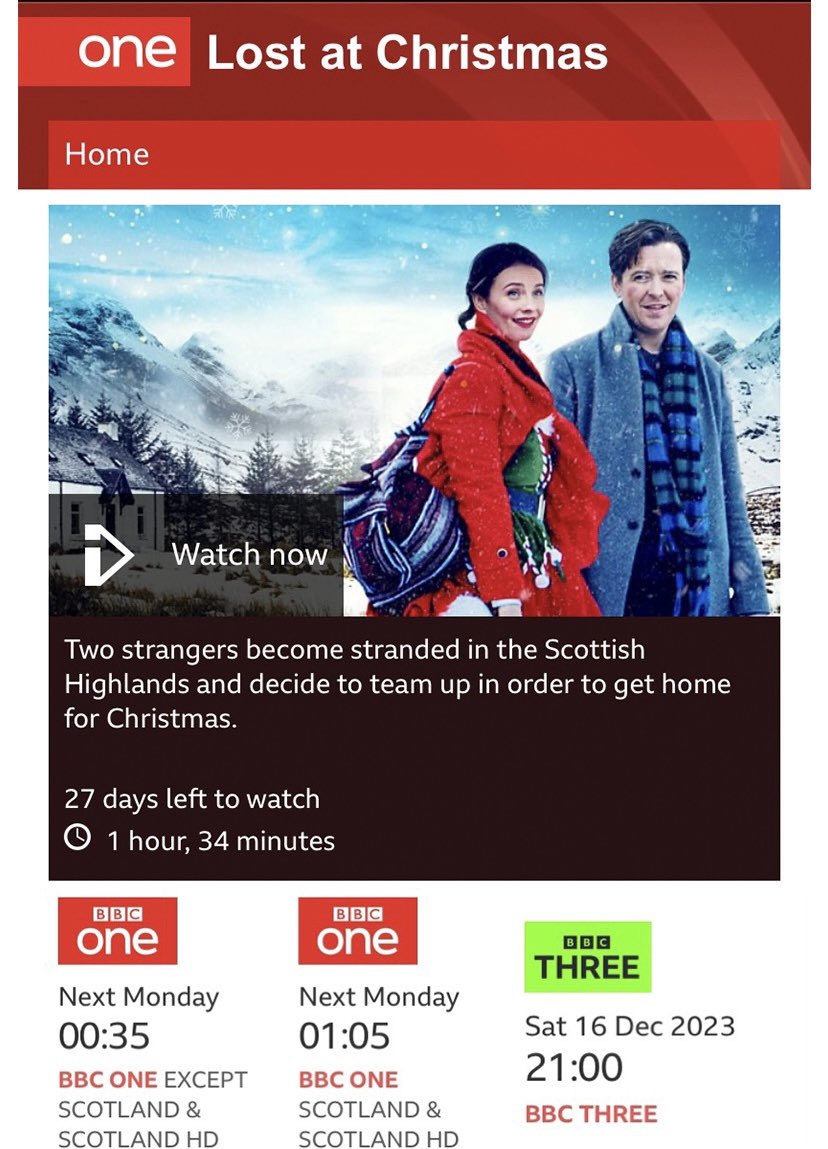 Lost at Christmas - Movie tweet media