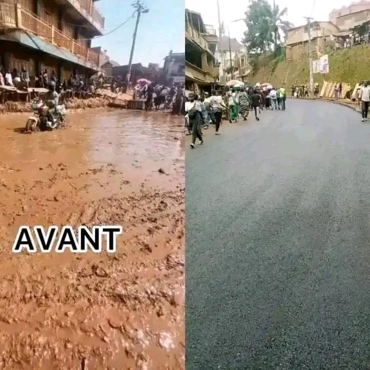 BonheurMuamba4's tweet photo. #BUKAVU : En fin le tronçon routier communément appelé #KIBONGE est construit et asphalté, une première pour cette route
Un soulagement pour la Population qui ne jure que sur la Consolidation des acquis. https://t.co/jgFP5ReCHL