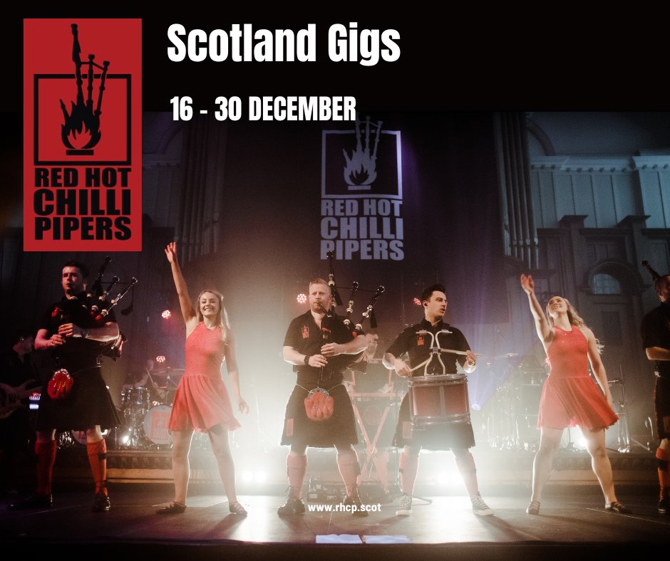 Scotland, we're bringing the curtain down on an incredible year of gigs with you! 🎶 Join us for the grand finale and let's make it a night to remember. Grab your tickets and let's make some unforgettable memories together! 🌟