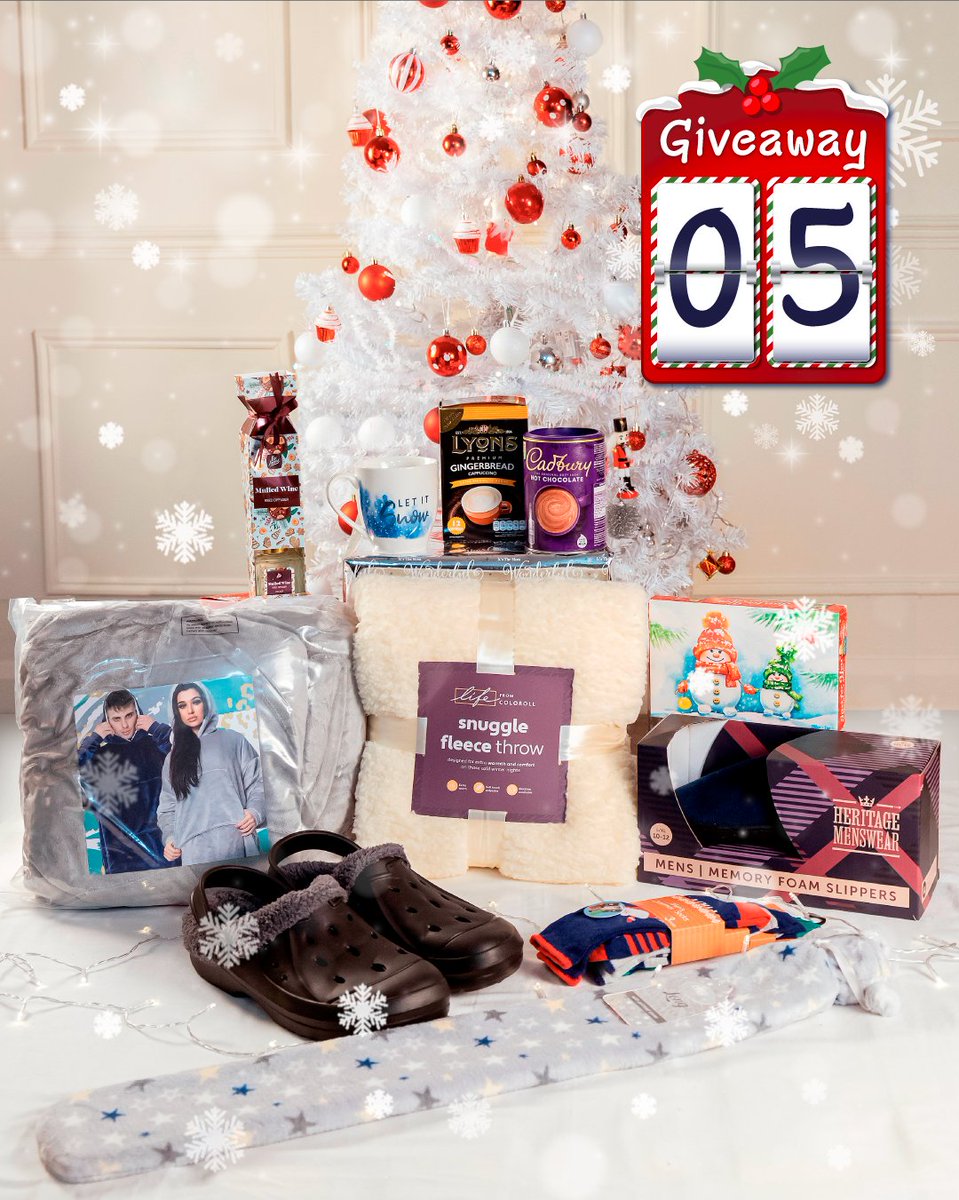 🎄🚨GIVEAWAY DAY 5/12!🚨🎄
Our 5th bundle in the '12 Days of Christmas Giveaways!' is 'Cosy Night For Him'😲
3 lucky winners on all of our social media platforms!
To enter, like, retweet and follow!
Dont miss out &amp; good luck!😁
Competition Closes: 12/12/23
*DOES NOT INCLUDE TREE*
