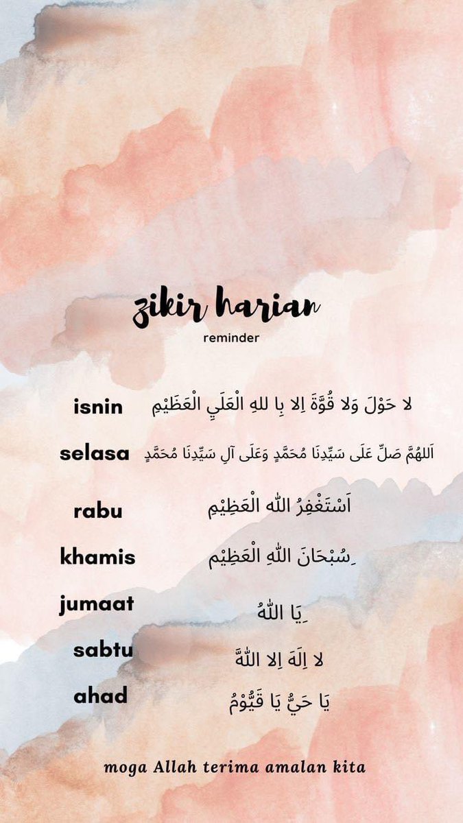TweetIslamik's tweet photo. Boleh save untuk kita amalkan 🤲🏻👍🏻 https://t.co/dV1O1WJnXq