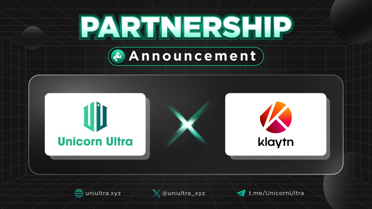 🦄 #U2U Network is officially #partnering with Klaytn Foundation - A non-profit entity tasked with driving the global adoption of @klaytn_official, a global #Layer1 #blockchain platform.

👉 Read the full announcement buff.ly/480uicd
