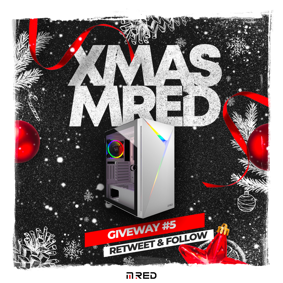 MRed_Official's tweet photo. 💫 Plonge dans la magie de Noël avec le Calendrier de l’Avent MRed ! 🎄 
#Concours #XmasMRed 🎅
🎁 Case n°5 : Cobalt Blanc
▫️ Format ATX
▫️ 4 ventilos ARGB
▫️ Porte latérale aimantée avec poignée

➡️ #RT ce tweet & Follow @MRed_Official
🍀 TAS le 07/12
Bonne chance à tous
#upyourgame 👊