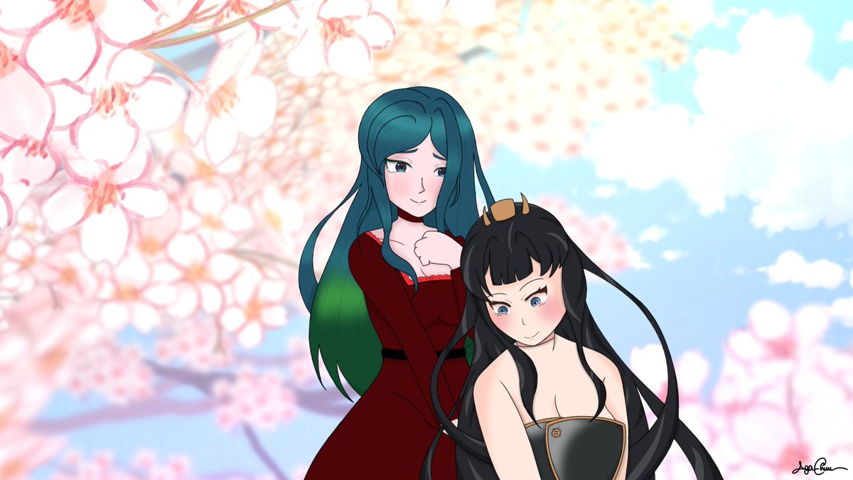 thebelovedmoon's tweet photo. yesterday's #AgaDraws update
we're 2 of 3 done!! Idk if I made ๐๐ธ (@Hinasukii)'s anatomy right since I base off the sketch from a ych.. but anyways, we're almost at the deadline of the debut alongside other things~๐๐๐๐ธ
#VTresMarias #Vไธไบบใฎใใชใข #MadeWithGalaxy https://t.co/buIhIZ0rnh