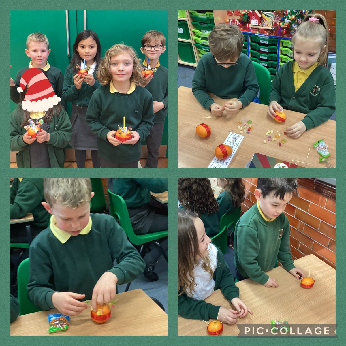 Year3Markeaton's tweet photo. Maple class have had a lovely morning making their Christingles ready for the church service this afternoon. 
#MPSRE #stalkmundschurch #openthebook https://t.co/mUoDUBfwTK