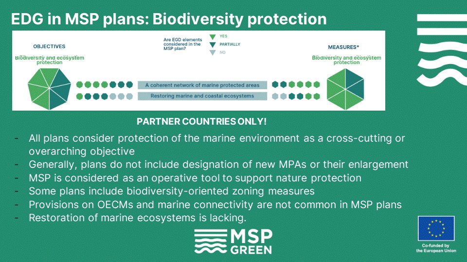 Thanks to <a href="/MSP4BIO_Project/">MSP4BIO_Project</a> for having organized a 2nd Think Tank meeting this morning. Great opportunity for exchange on #MSP and marine #biodiversity protection! Happy to have shared the results from <a href="/MSPGREEN22/">MSP-GREEN</a>