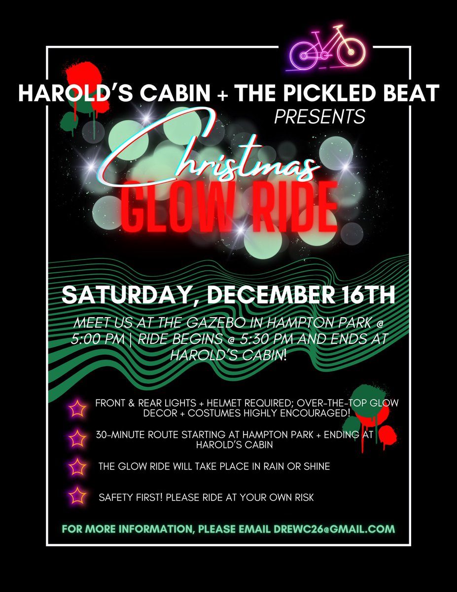 Christmas Glowride 12/16
#glowride