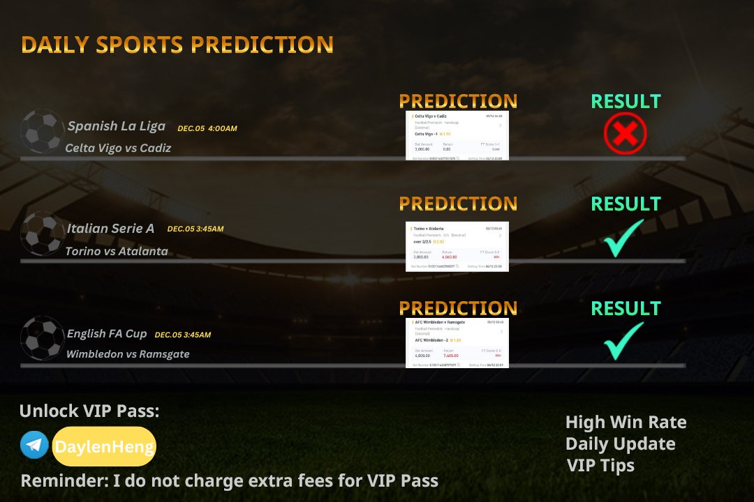 dailysporttt's tweet photo. Result yesterday 
DM me for more tips https://t.co/FzUBTg2dRe