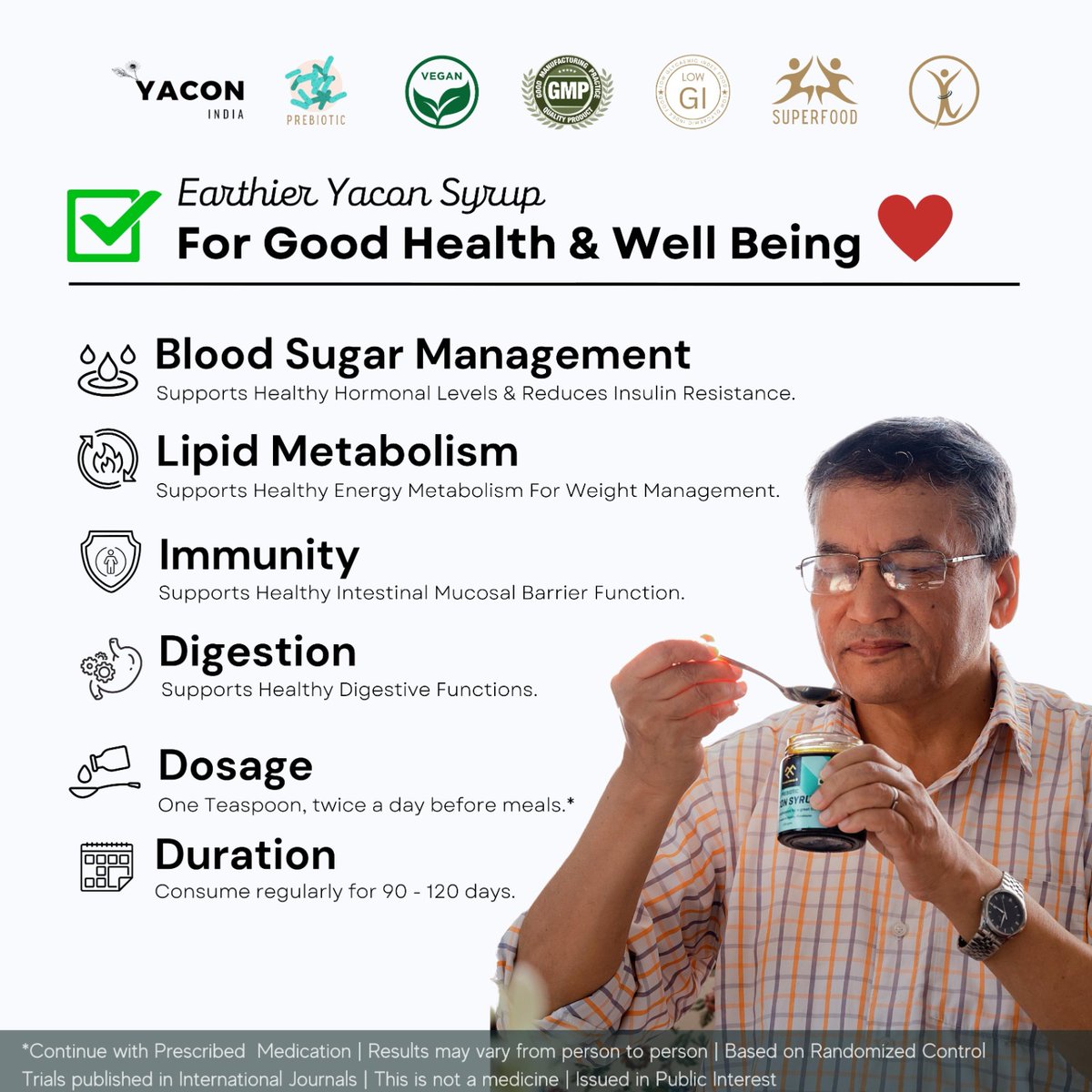 YaconIndia's tweet photo. Ready to manage Diabetes with Earthier Yacon Syrup,
Try it for yourself, order now:
Call for enquiry: +91 79083 77429
or
Visit our website: https://t.co/rBTt8Qfrs0 
#diabetes https://t.co/6QICTOUD7z