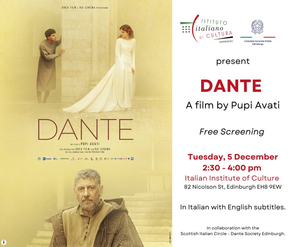 Sempre belle iniziative nei nostri Istituti di Cultura. <a href="/IICbaires/">IIC Buenos Aires</a> <a href="/IICCaracas/">Istituto Italiano di Cultura di Caracas</a> <a href="/iicedimburgo/">IIC Edimburgo</a>