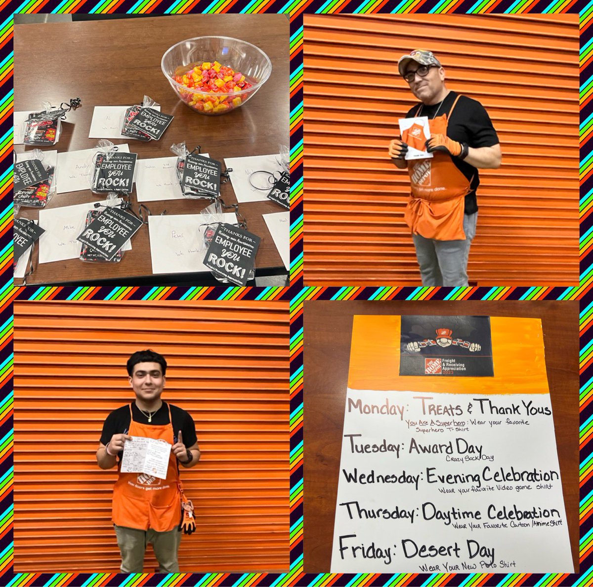 bluepitt79's tweet photo. Some pop rocks and starburst for our rock star freight team! Thank you cards to show our appreciation for all their hard work! To kick off freight appreciation week! Thank everyone one for all that you do for store 6584! #FRTA2023 #team6584 https://t.co/0izTZLP8vj