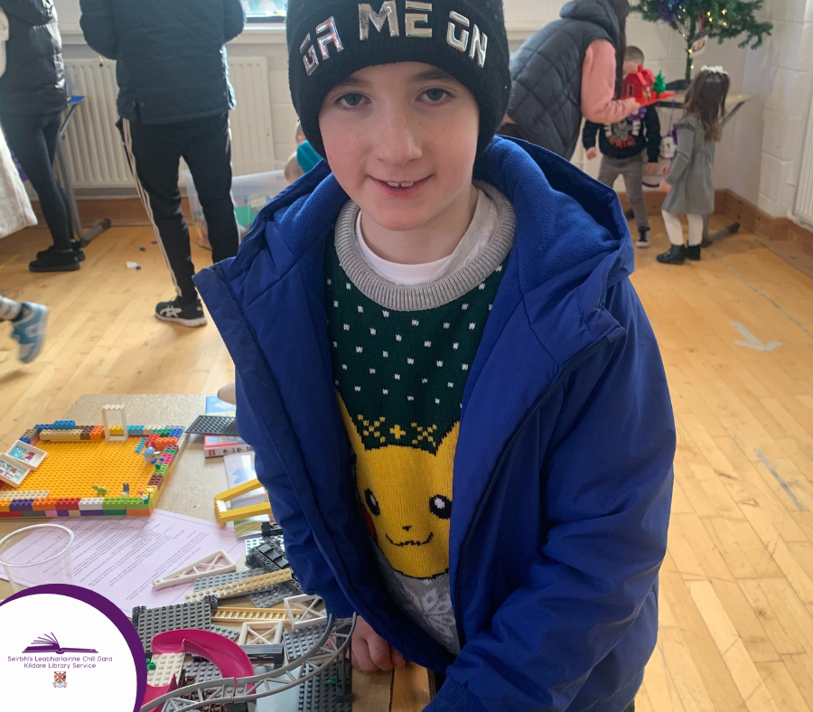 kildarelibrary's tweet photo. A fantastic time was had at #ClochaRinceLib during #KildareDisabilityWeek!
Our LEGO Club was so much fun as children crafted creations inspired by the magical North Pole.
As part of our commitment to inclusivity, each child received the new book by author Emma Jane Leeson. https://t.co/c7B1ZEnuJf
