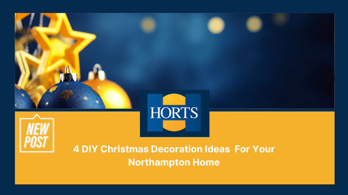 HortsAgents's tweet photo. Deck your halls with creativity and joy! 🎄✨ Read our 4 easy DIY Christmas decoration ideas and transform your home into a festive wonderland 🏠🎅 #DIYChristmas #HomeDecor #FestiveSeason 🔗 https://t.co/BQ1XBq8U9B #NorthamptonProperty #EstateAgent #christmasdecorationideas https://t.co/tIYbSQIRLJ