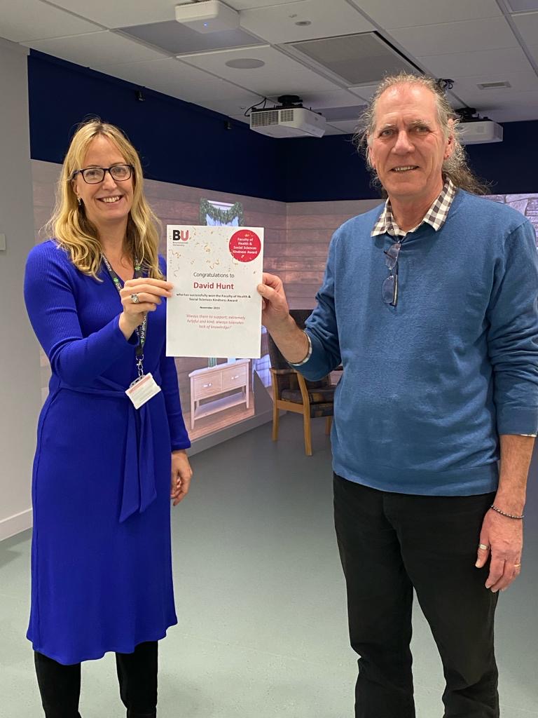 Tracey Webb (@trace_webb) on Twitter photo The HSS Kindess Award goes to... our lovely LT <a href="/daveghunt/">David Hunt</a> Well done Dave, very well deserved 🙂@flie_bu <a href="/groushan/">Professor Gelareh Roushan-Easton</a> The HSS Kindess Award goes to... our lovely LT <a href="/daveghunt/">David Hunt</a> Well done Dave, very well deserved 🙂@flie_bu <a href="/groushan/">Professor Gelareh Roushan-Easton</a>