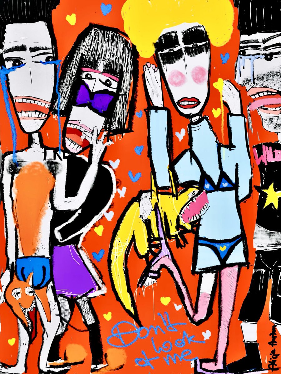 GM my lovely friends☕️
Wake up with my art, it’s my new crazy creation « Love me »❕🥰🌸💌♥️