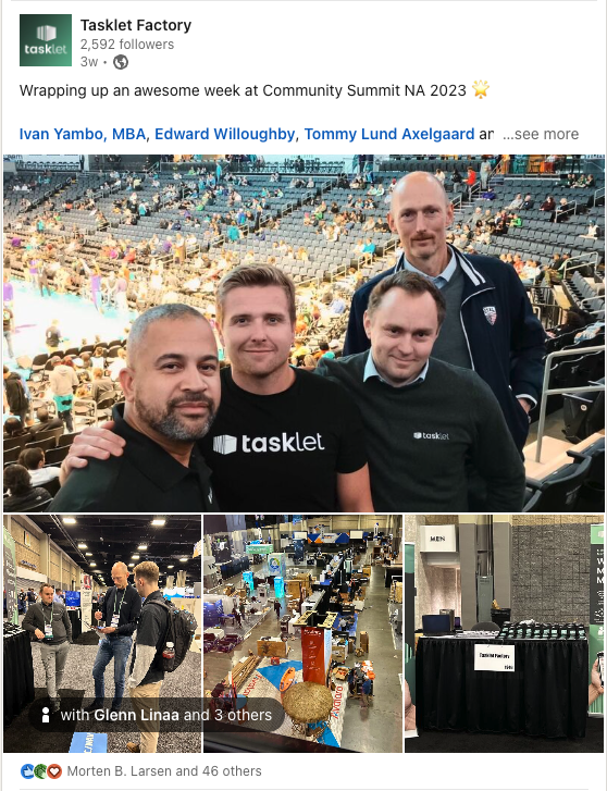 Tasklet Factory tweet media