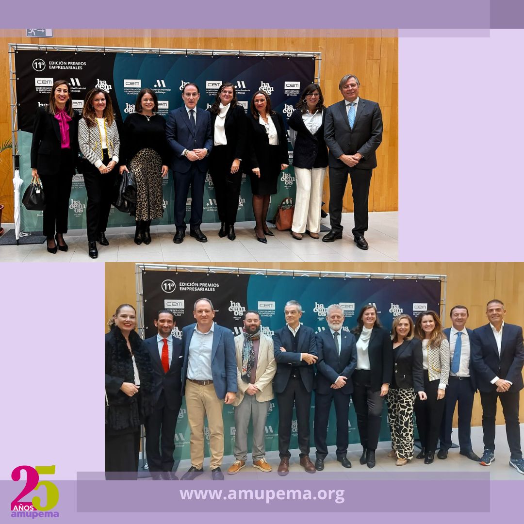 Amupema's tweet photo. Rocío García @rgdfactoria presidenta de AMUPEMA, asistió, acompañada de Lola Ramírez @framaluz  vicepresidenta, y Gema Casquero @internaliagroup  vocal de innovación; a la entrega de los Premios Hacemos Málaga en el Auditorio Edgar Neville de @diputacionMLG
#empresarias https://t.co/wZcuaYNFay