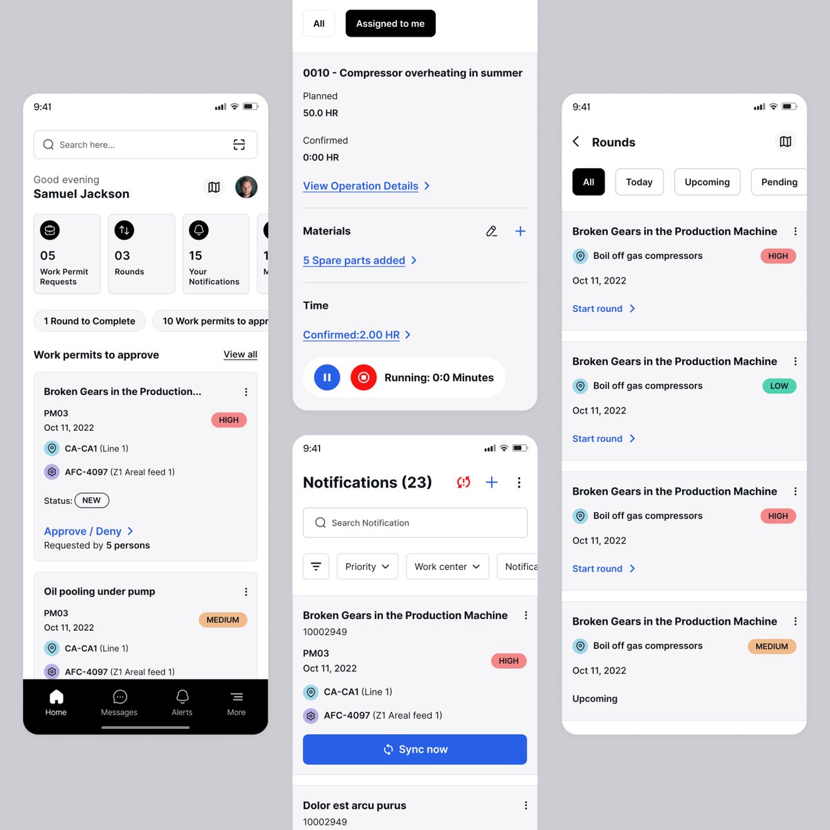 aufaitux's tweet photo. Modern design for effortless experience! ๐
Our focus revolved around simplifying complexities and implementing responsive design at each stage of Mobile EAM app design.
#enterpriseapp #EAM #dashboardfocus #uienhancement #uxwebappdesign #uxdesign #ui #uxuidesign #aufaitux https://t.co/3NVuCGdhoT